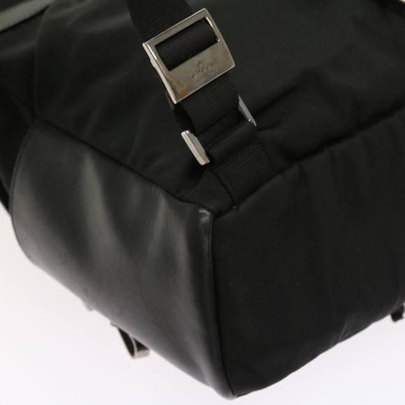 GUCCI Backpack Nylon Canvas Black 003 0233 2123 Auth bs8250 - Picture 8 of 16
